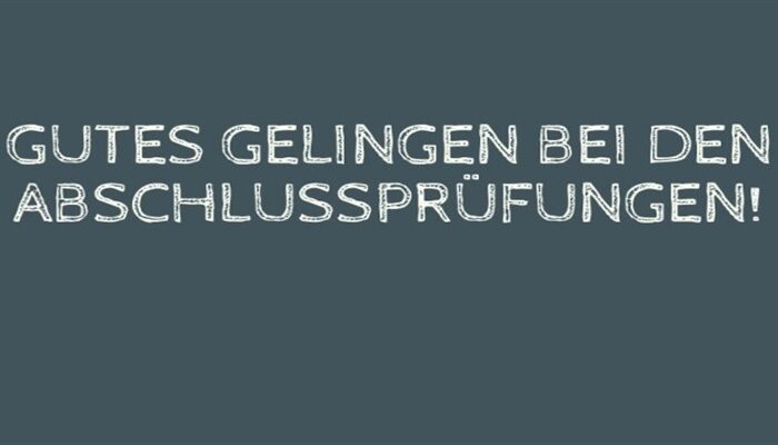 Abschlussprüfungen an den bayerischen Realschulen