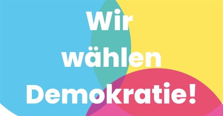 Der Bundestagswahl-Countdown läuft: #wirwählendemokratie
