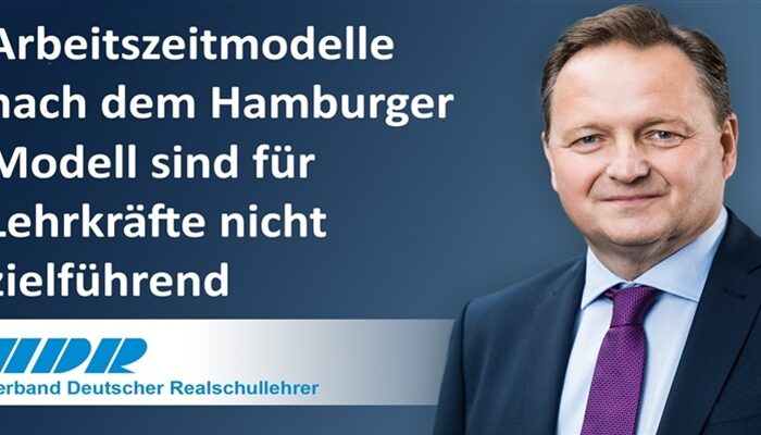 VDR-Statement: Arbeitszeitmodelle für Lehrkräfte nicht zielführend