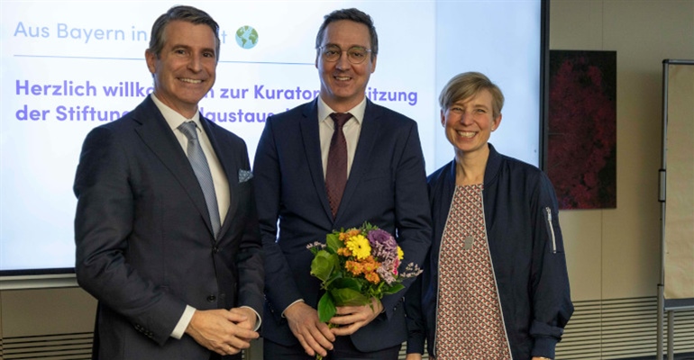 brlv-Landesvorsitzender Ulrich Babl neues Mitglied im Kuratorium der Stiftung Jugendaustausch Bayern